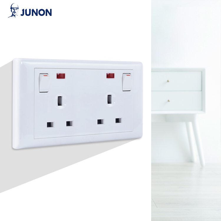 china 3 pin double socket   manufacturers | 3 Pin Socket Double