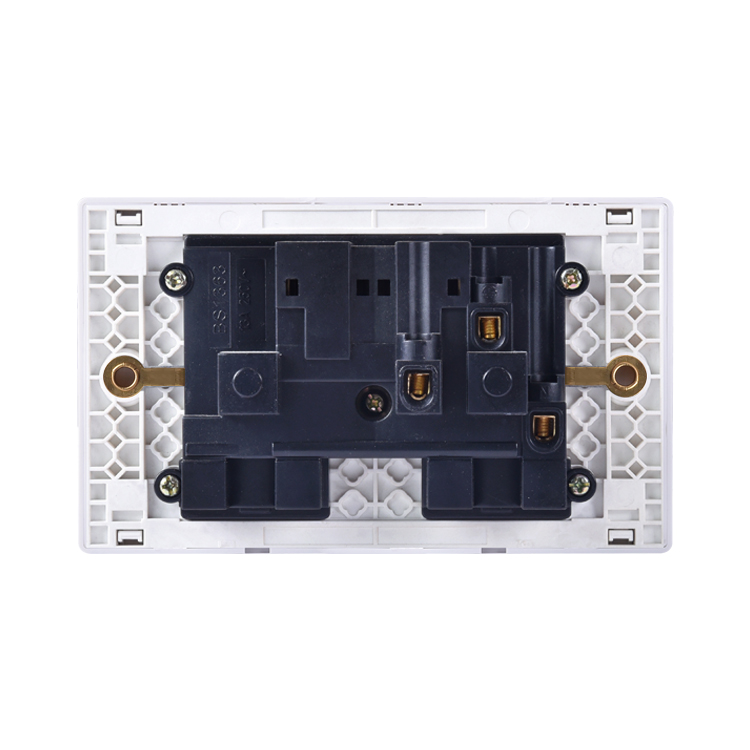 china 3 pin double socket   manufacturers | 3 Pin Socket Double