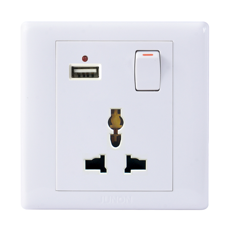 Wall Socket with USB