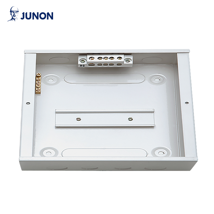 electric distribution box | 9 Way Distribution Box Metal Base Surface Mounted