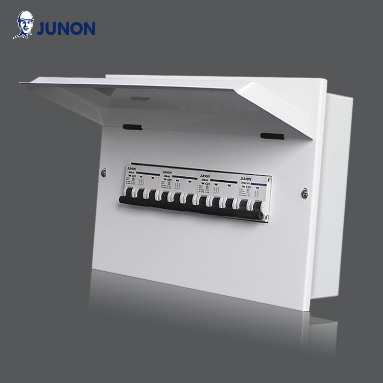 electrical distribution boxes | 9 Way Distribution Box Metal Base Flush